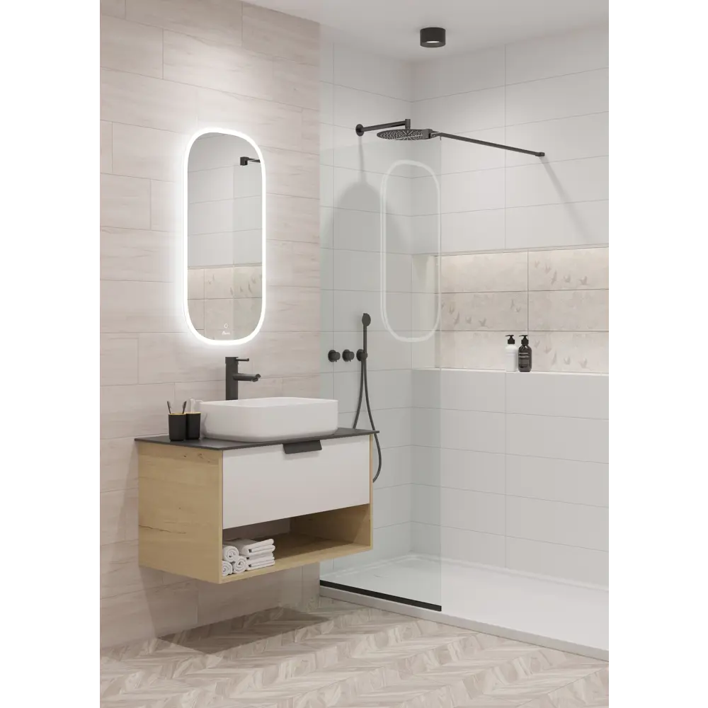 Настенная плитка LB Ceramics Юген 20x60 см 0.84 м² цвет белый STLM-2107308 - Вид №6