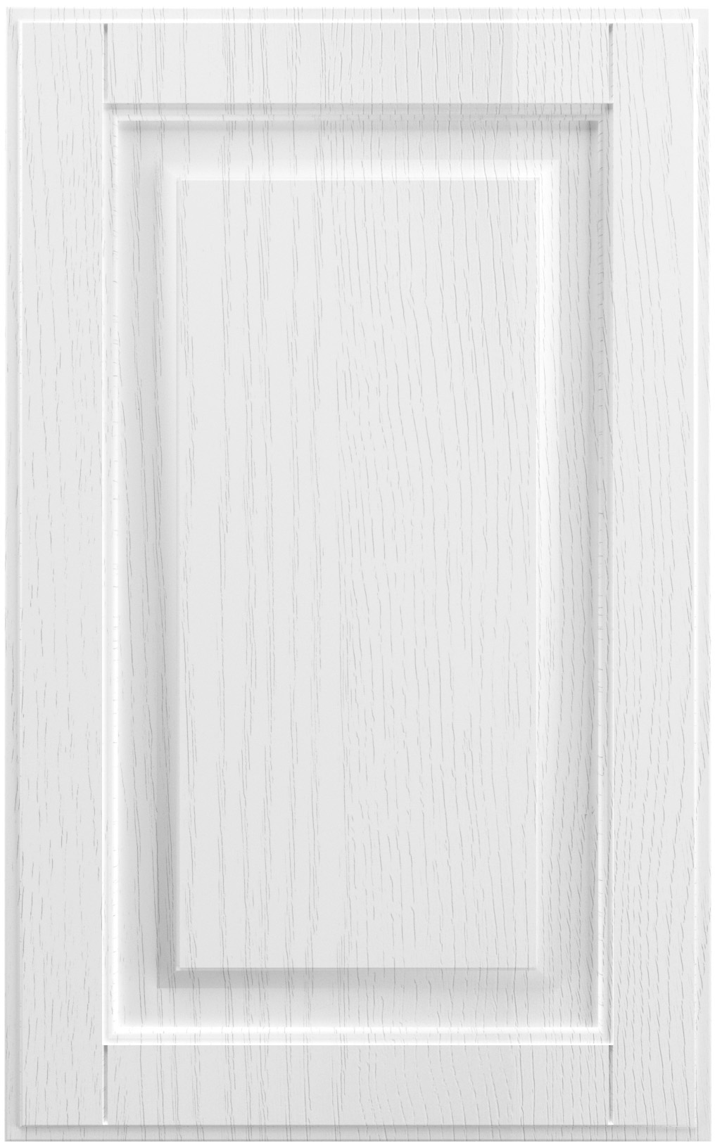 Фасады для кухни Кантри Фрезеровка «Честер» Белая структурная №511 SIDAK SIST20-10018