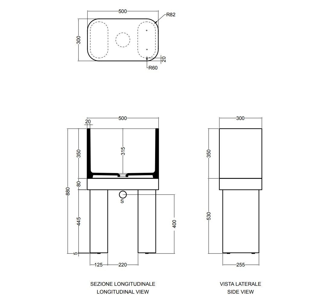 Деревянный напольный умывальник Axa вещь ARCH-00044896 - Вид №2