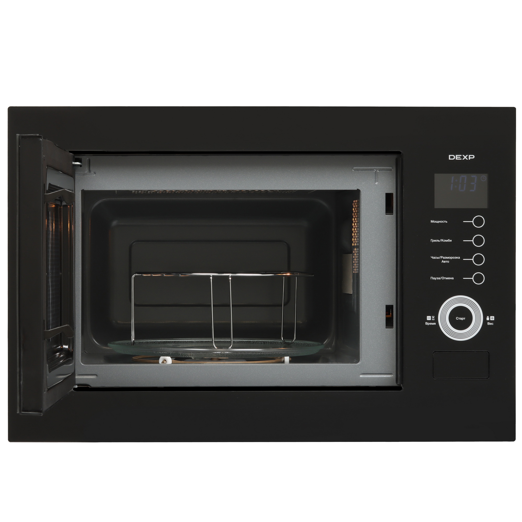5445274 Встраиваемая микроволновая печь DEXP W601BB черный STDN-0102398 - Вид №5