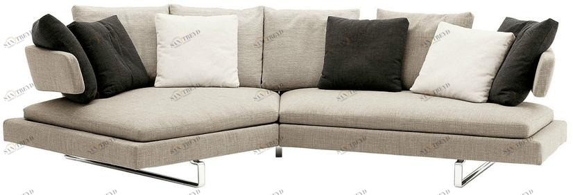 B&B Italia Угловой диван в ткани Arne sun-id-1349091