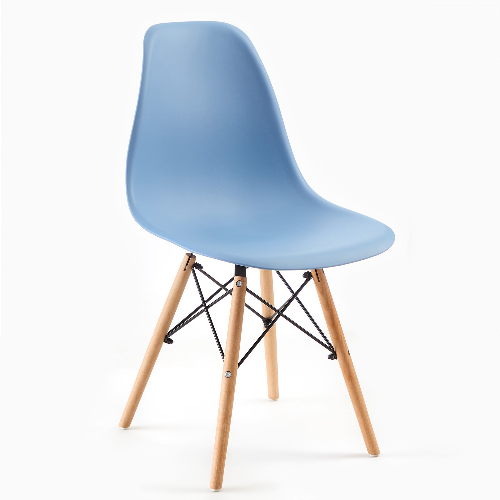 91078457 Кухонный стул Hyh-a305 83х42х46 см abs-пластик цвет голубой Стул "Eames" STLM-0472628 LANGFANG SHUKE E-COMMERCE CO., LTD