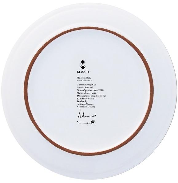 Kiasmo Керамическая тарелка Portrait K+mp6 - Вид №2