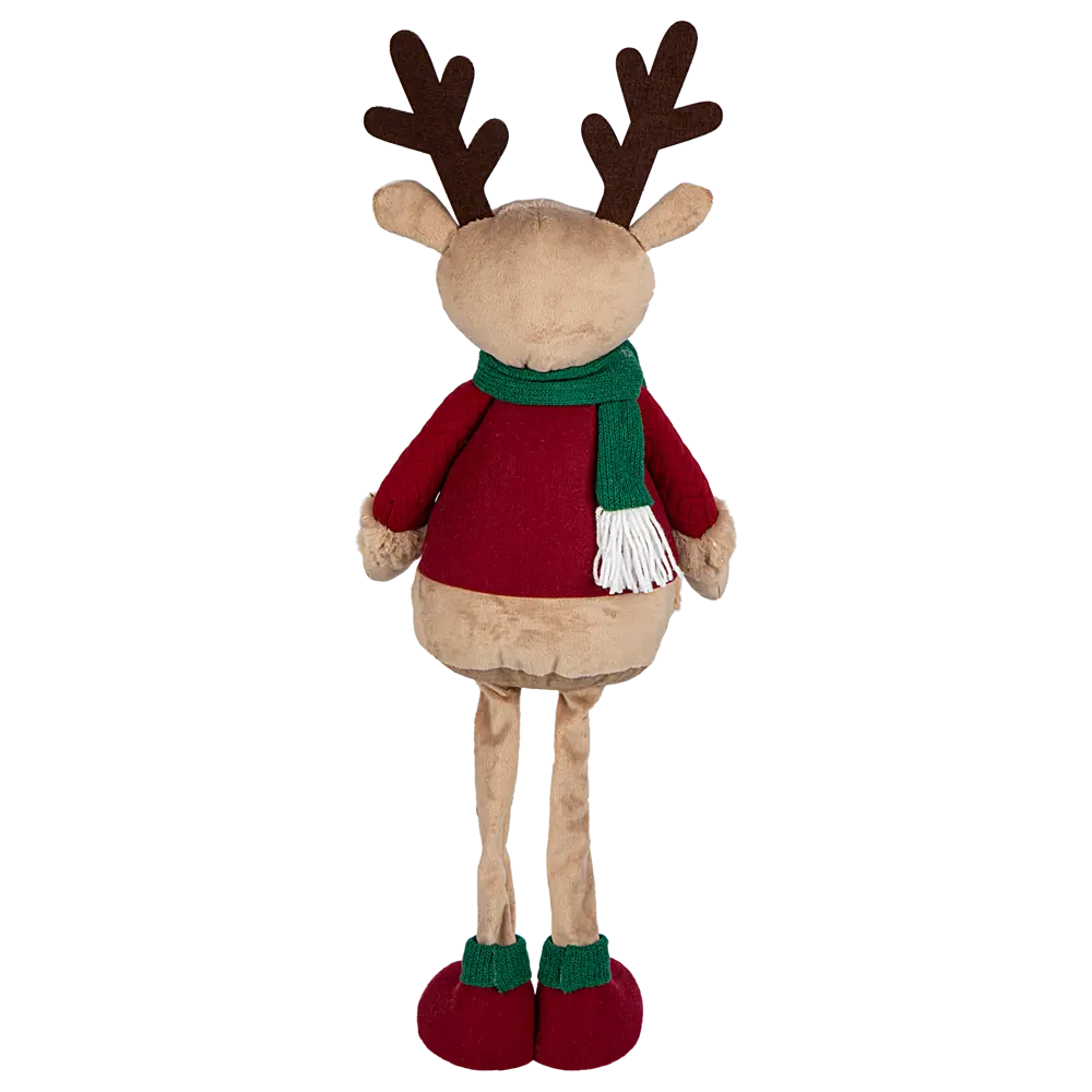 89368896 Декоративная фигура Олень Рождественский 36 см красная STLM-1380541 Santreyd  - Вид №4