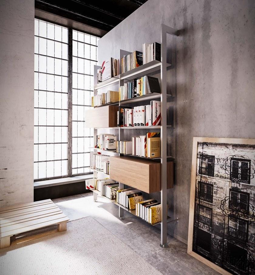 Damiano Latini Книжный шкаф с открытой стенкой Giostra sun-id-1478953 - Вид №6