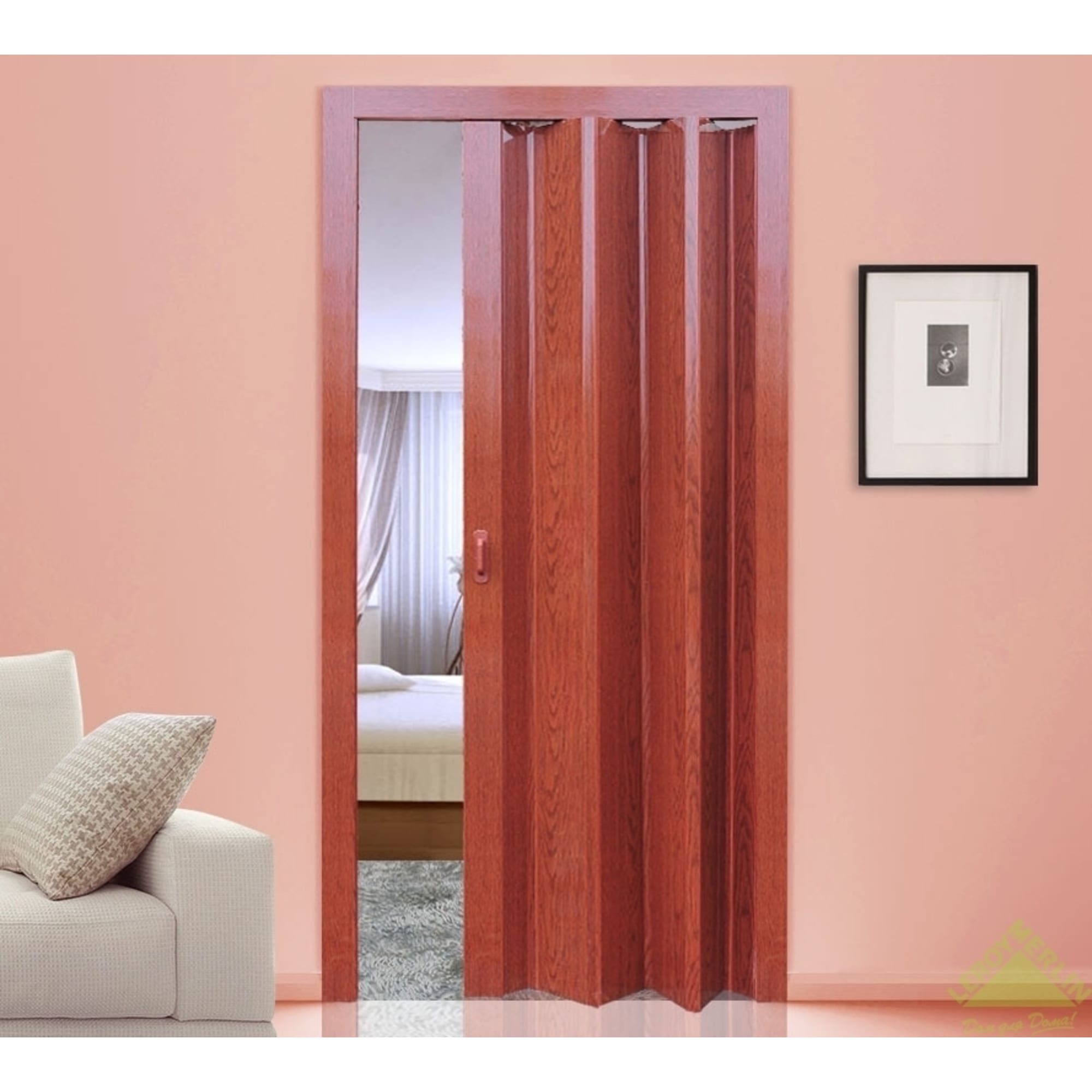 13257446 Дверь ПВХ Стиль 84x205 см, цвет вишня Santreyd STLM-0002967 - Вид №3