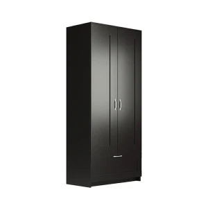 91887387 Шкаф Vmg industry 2 створчатый 78.2x190x50.2 см ЛДСП цвет венге STLM-1406822