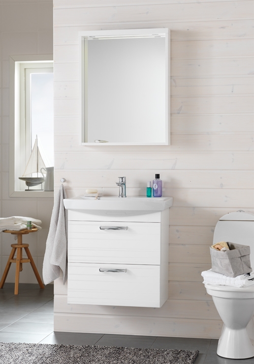 1751510 Life 600 M Шкаф Для Умывальника И Передние Линии ... Hafa  Белый  - Вид №2