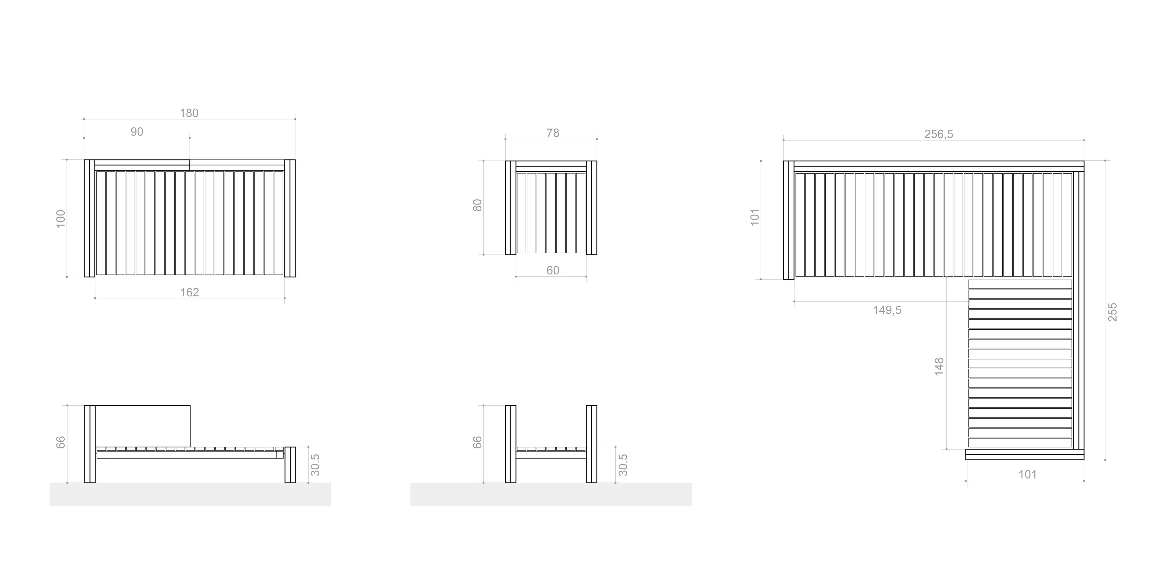Угловой диван из мрамора и ткани FranchiUmbertoMarmi Bettogli ARCH-00043208 - Вид №4