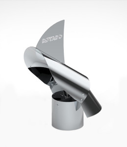 90834928 Дымодефлектор D200 нержавеющая сталь STLM-0405101 ROTADO