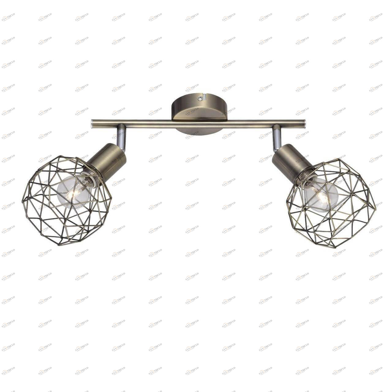 Спот потолочный на 2 лампы бронзовый Sospiro A6141AP-2AB ARTE LAMP SOSPIRO 00-3926432 Бронза 