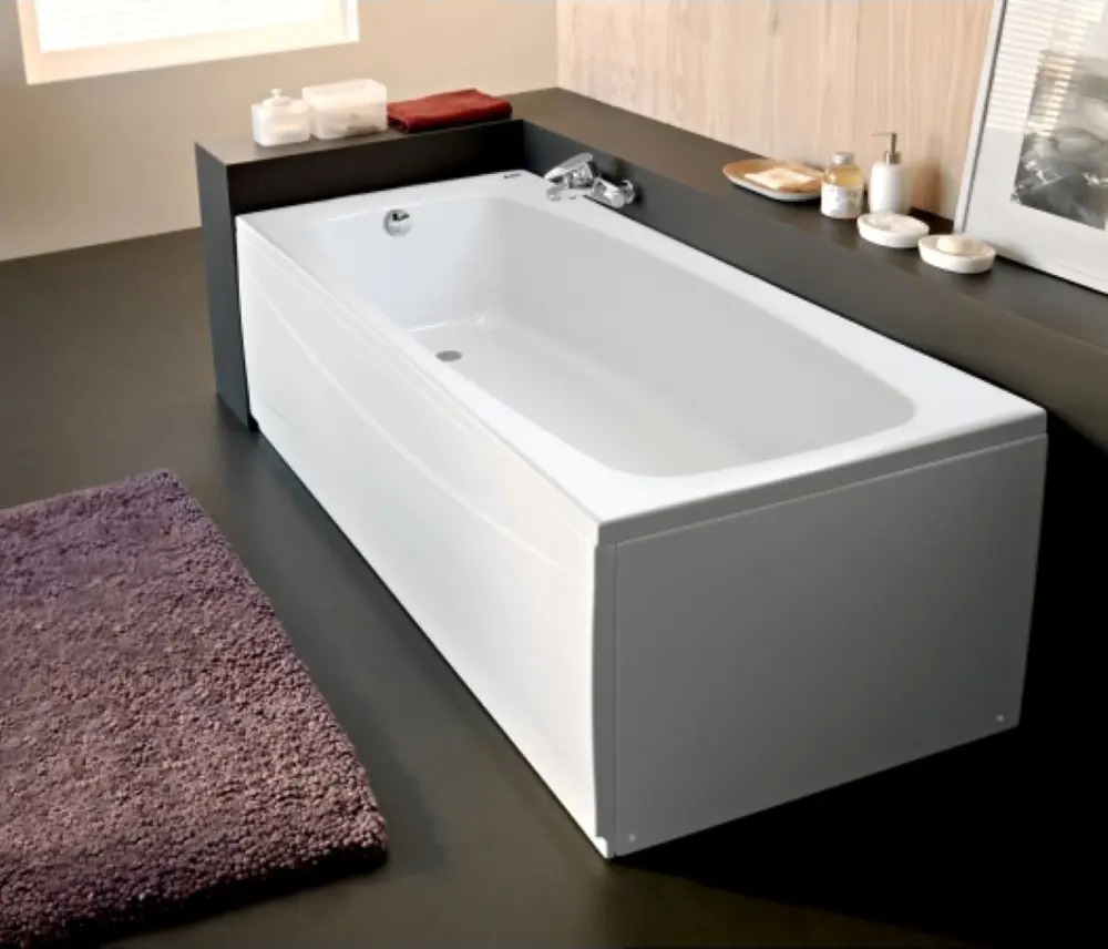 91544123 Прямоугольная ванна Alba spa Valencia 001-ВПР0050000100 акрил 150x70см STLM-0987062