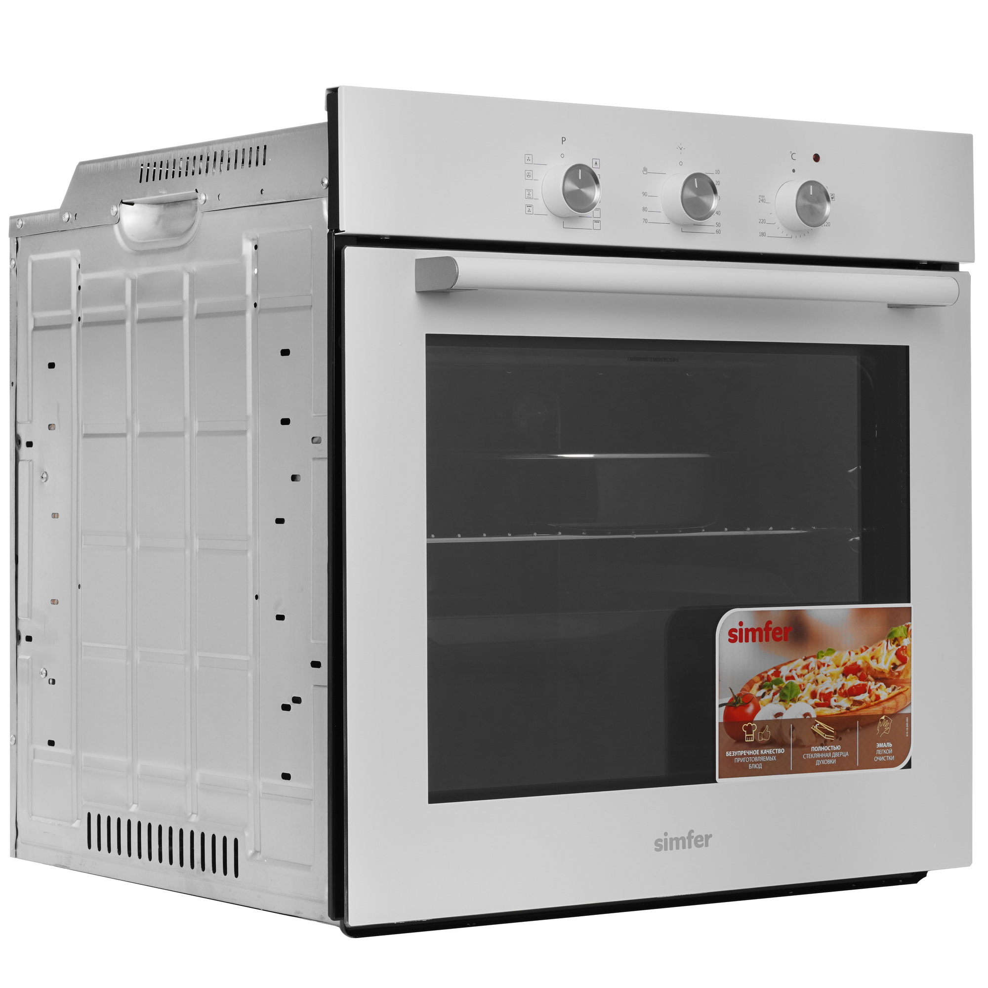 9280275 Духовой шкаф электрический Simfer B6EW19071 + Варочная поверхность индукционная Simfer H60I74S003 STDN-0026971 - Вид №2
