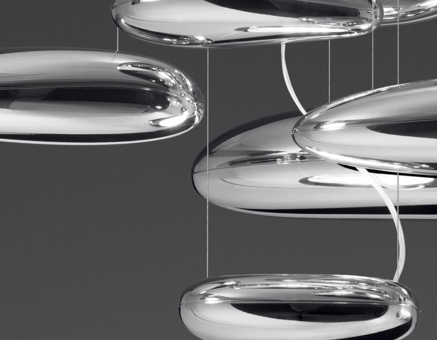 Светильник подвесной светодиодный 55110 см хром Mercury 1367010A ARTEMIDE ДИЗАЙНЕРСКИЕ 00-3883048 Хром  - Вид №2
