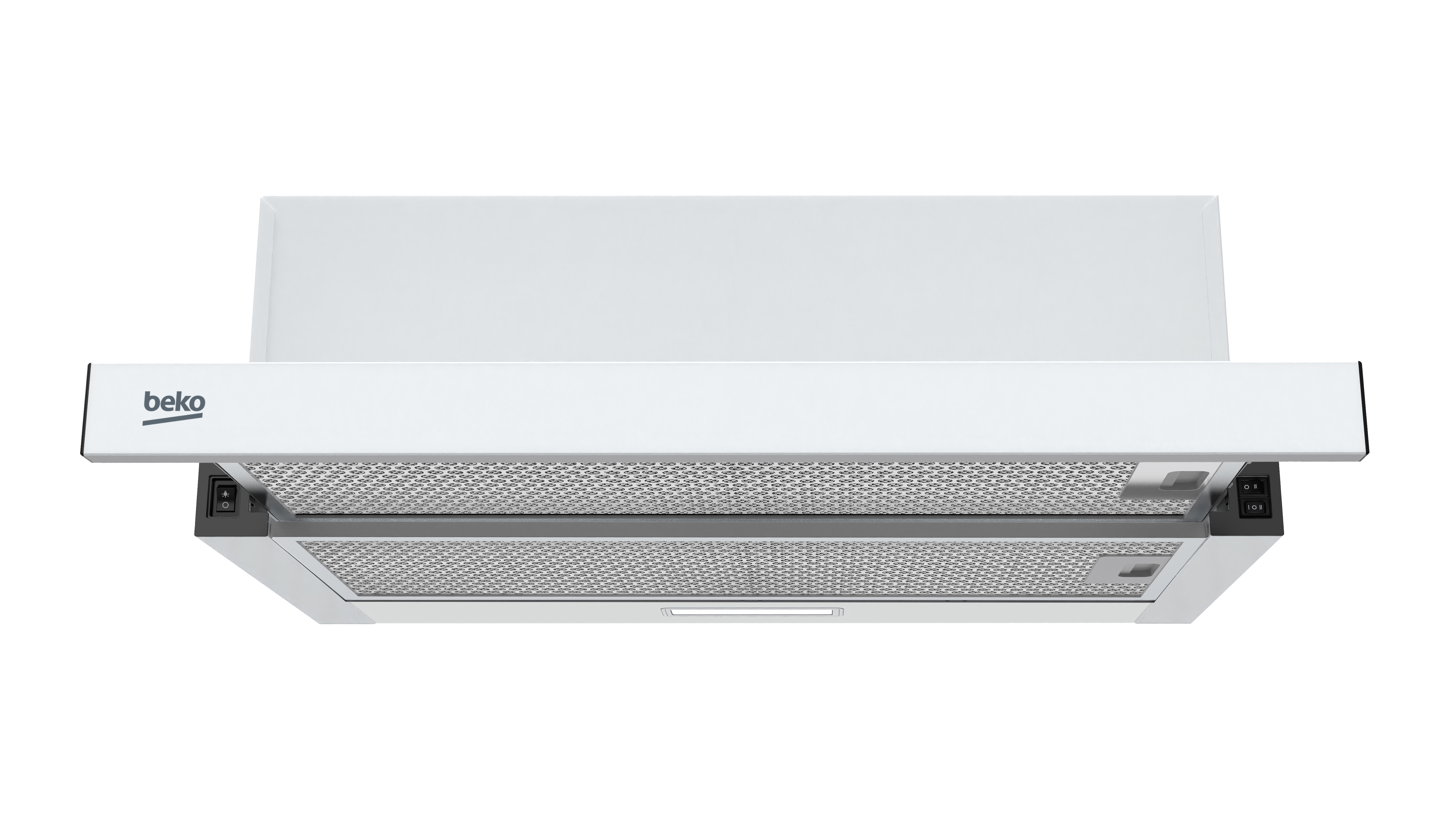 9168803 Вытяжка телескопическая Beko BHNT613R4CW белый/белый STDN-0072229