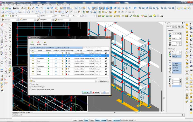Edilizia Namirial 2d 3d cad технический чертеж sun-id-1437383 - Вид №2