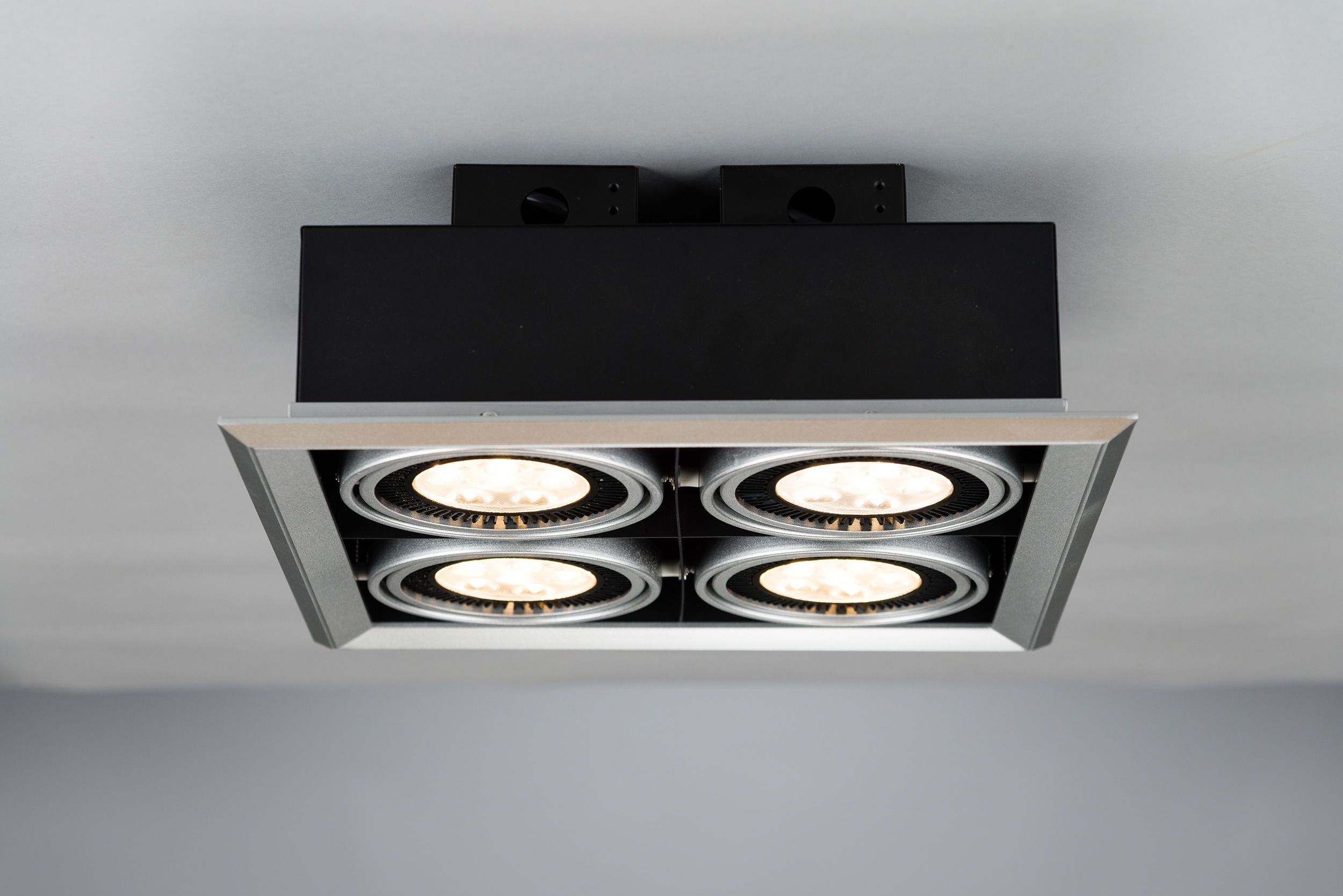 2000000016313 Встраиваемый потолочный светильник 4 ELECTRORETRO Grille Lamp  - Вид №6