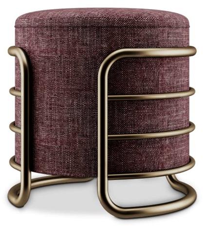 Porustudio Круглый пуф из ткани Eero sun-id-1428869 - Вид №3