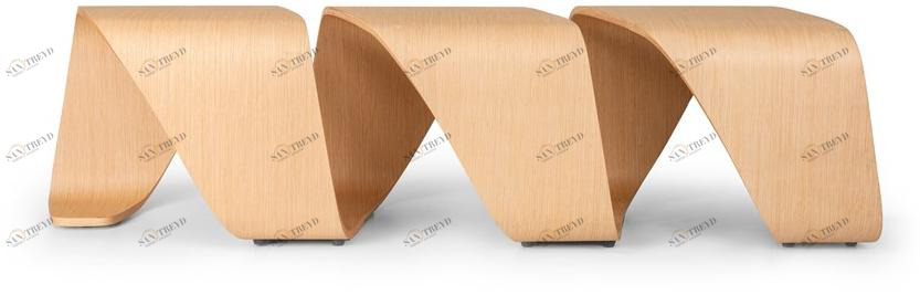 True Design Модульная скамья из фанеры Dna sun-id-1371579