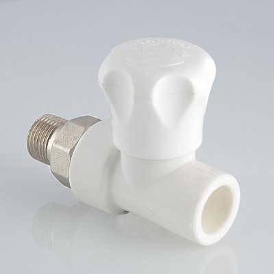 VTp.717.V.02004 Клапан полипропиленовый со сгоном прямой Valtec 20 мм х 1/2"  - Вид №5