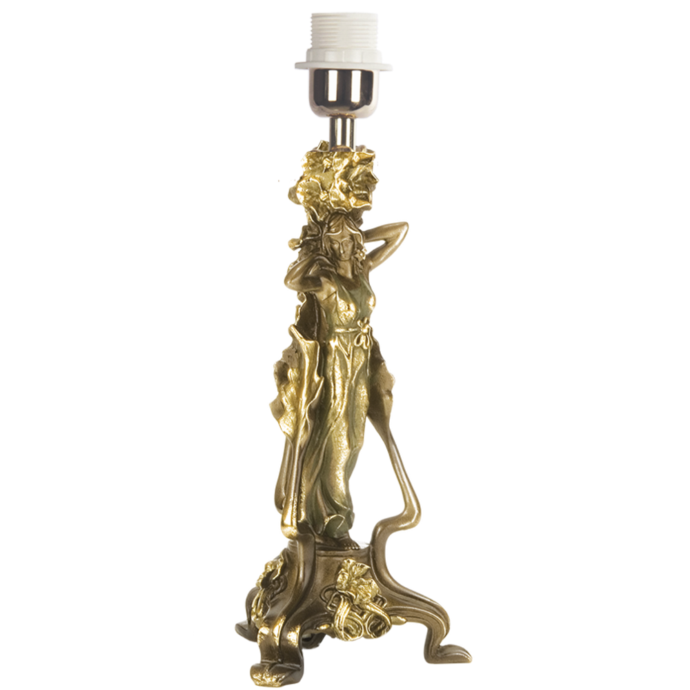 32064,34051 Настольная лампа Флора Бронза Маргарита Фиолет BOGACHO 4627138210697, 4627138151679 - Вид №1