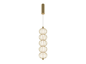 Металлический светодиодный подвесной светильник