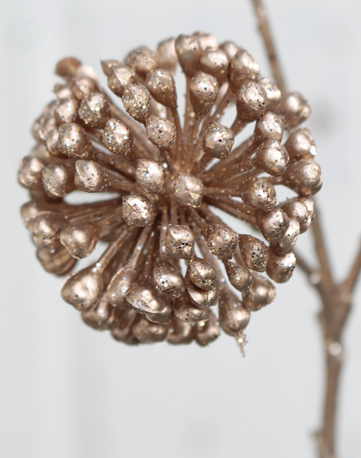 1063 394 a3 Ветка искусственная, 33см, шампанское-камели H-andreas 