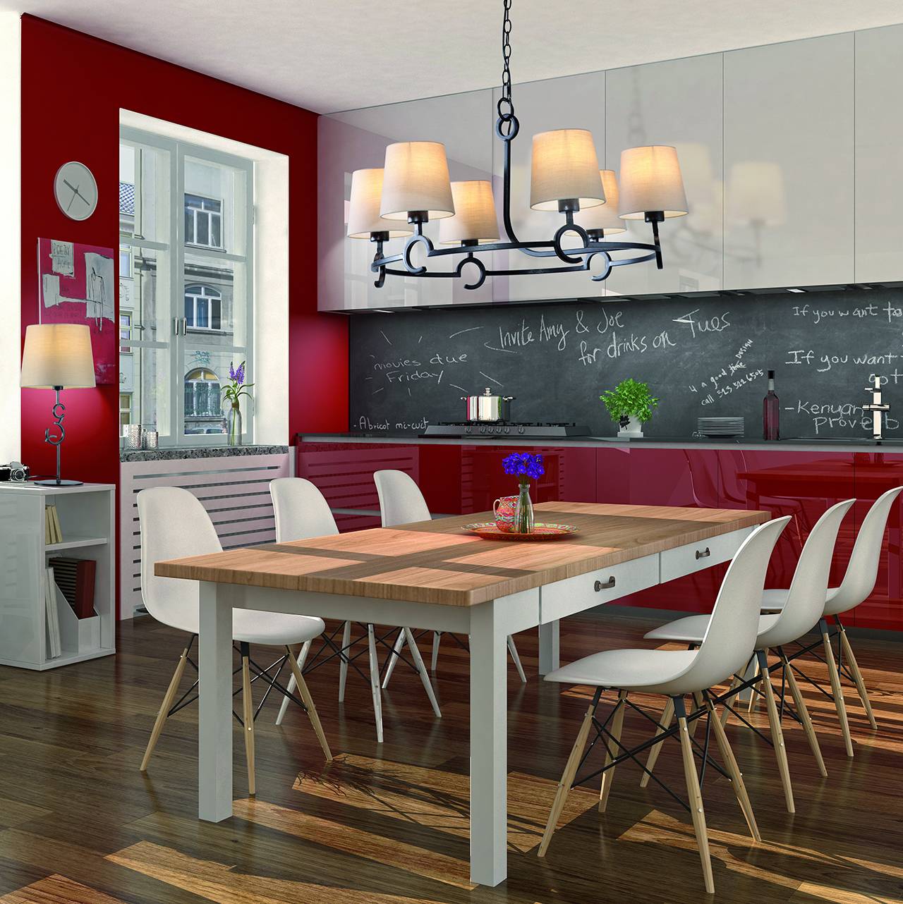 Подвесная люстра Mantra Argi 5210 MANTRA KATERINA TRANSPARENT 057600 Бежевый  - Вид №1