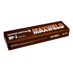 90015371 Электрод сварочный МР-3 Maxweld 4 мм 5 кг STLM-0086373