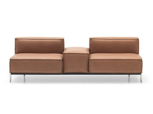 2-местный кожаный диван