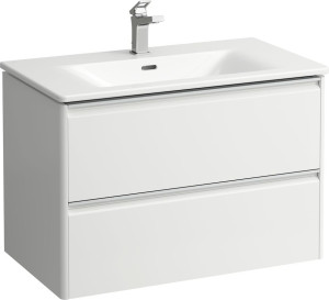 H8607059991041 Тумба с раковиной 800 мм, 2 ящика, включает в комплект органайзер LAUFEN PRO