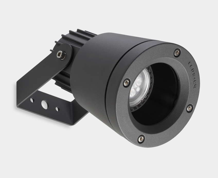 088171 Прожектор для уличного освещения черный Leds C4 Hubble