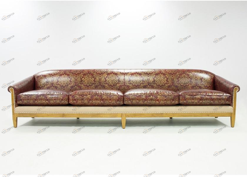 CREARTE COLLECTIONS 4-х местный кожаный диван Avis essence 3