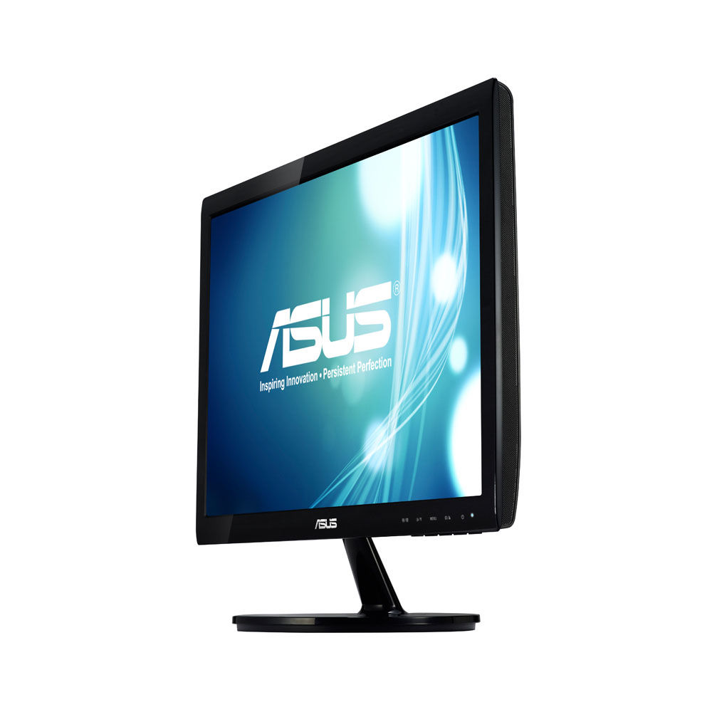 VS197DE, 90LMF1001T02201C-, 90LMF1301T02201C- vs197de 18.5" wide led monitor, 16:9, 1366 x 768, 5ms, 200 cd/m2 , 50 m :1, 90°(h), 65°(v), d-sub, kensington lock, slim design, vesa 75x75 mm, energy star®, black ASUS Santreyd  - Вид №3
