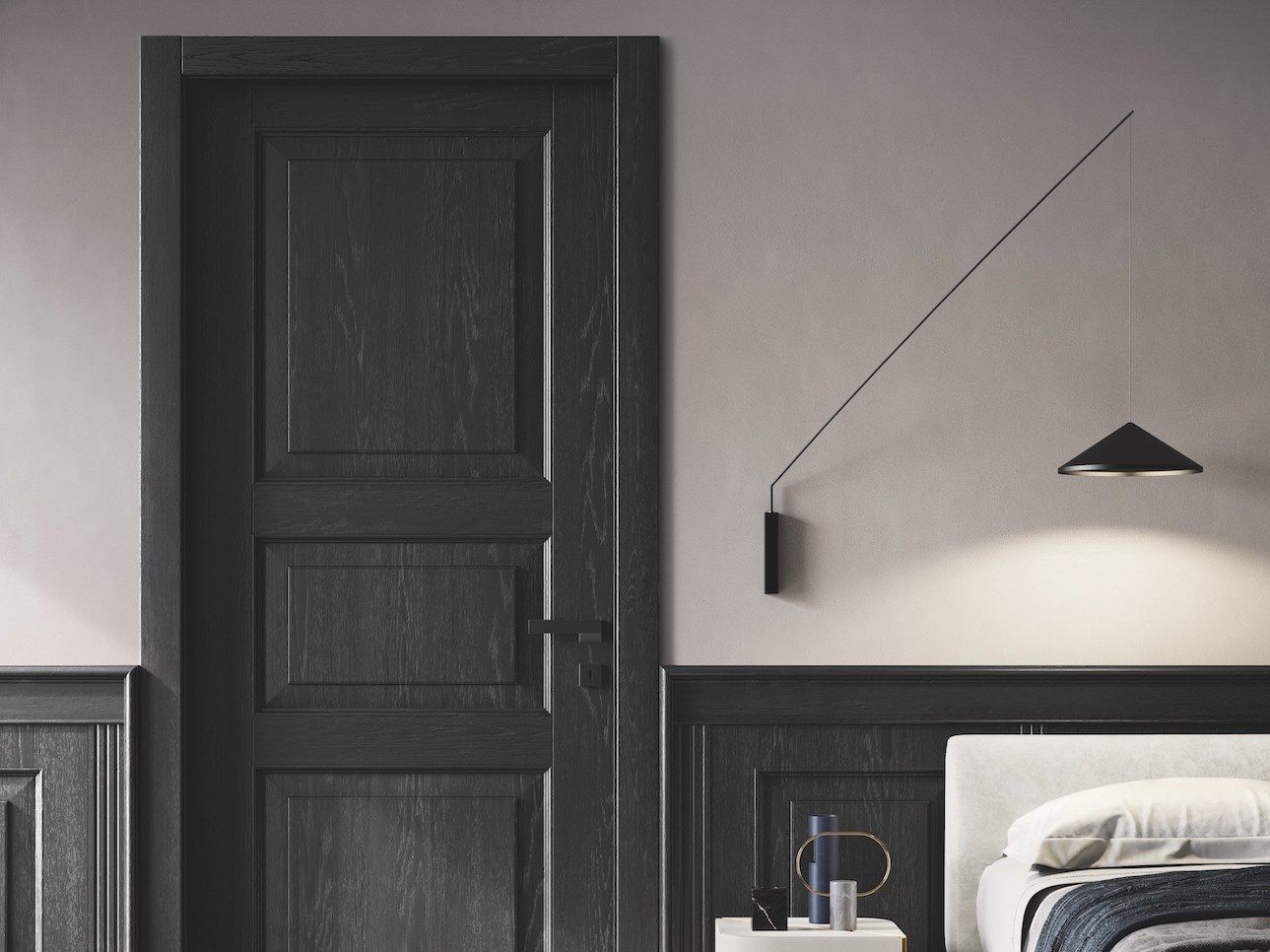 Классический стиль твердой древесины двери GAROFOLI 110 E LODE ARCH-00118830 - Вид №5