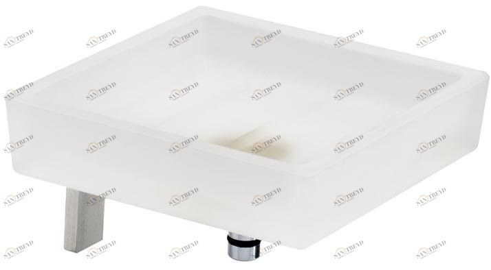 Stilhaus Мыльница в матовом стекле Saturno St 09 Stil Haus