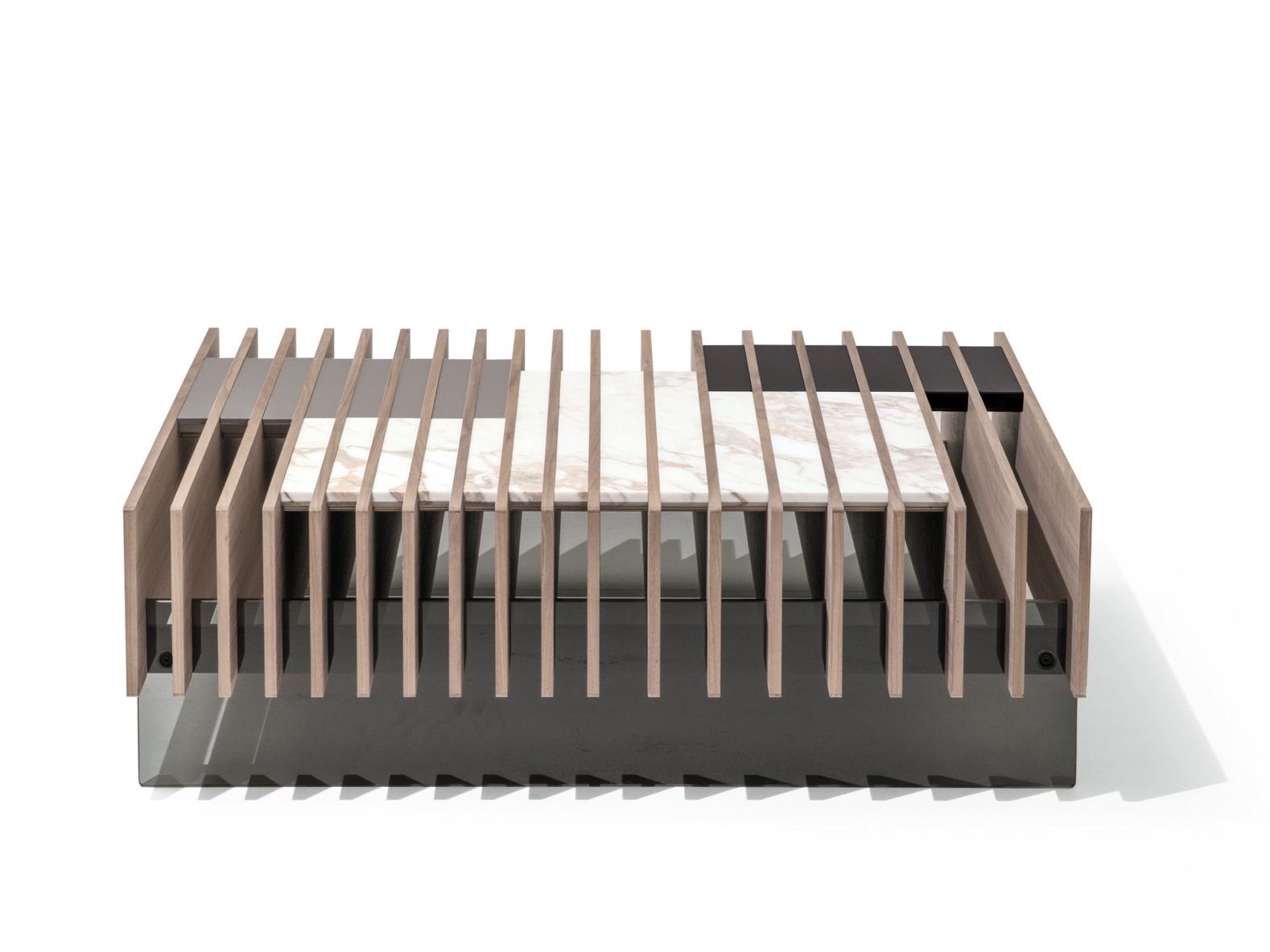 Квадратный журнальный столик из ясеня Giorgetti FIT ARCH-00101497