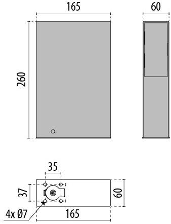 PERFORMANCE iN LIGHTING Светодиодный столбик из литого алюминия Orion sun-id-1385980 - Вид №5