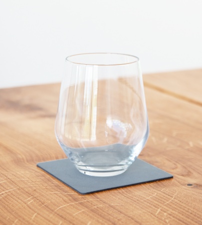 982499 NUPO light blue подстаканник квадратный 10x10 см, толщина 1,6 мм;LIND DNA  - Вид №1