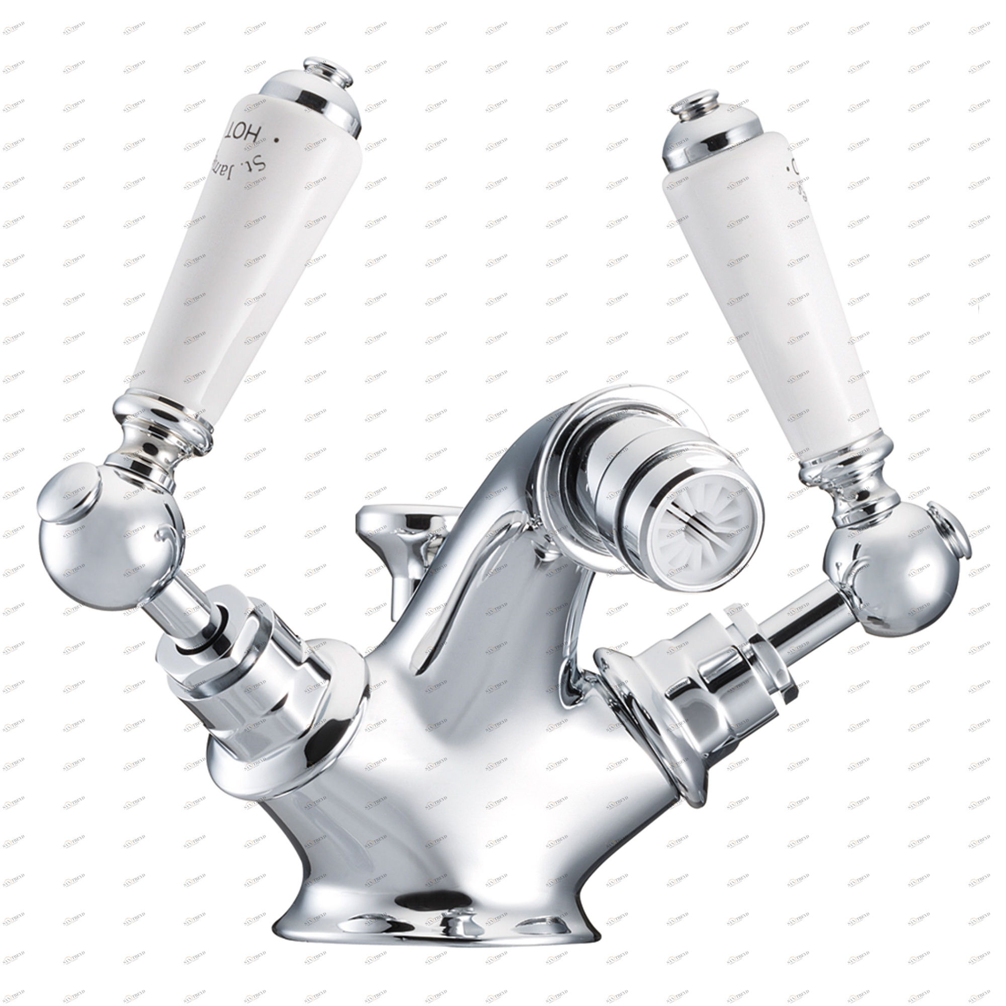 Traditional bathrooms Однорычажный смеситель для биде ASCOT Tb510.514.ag 