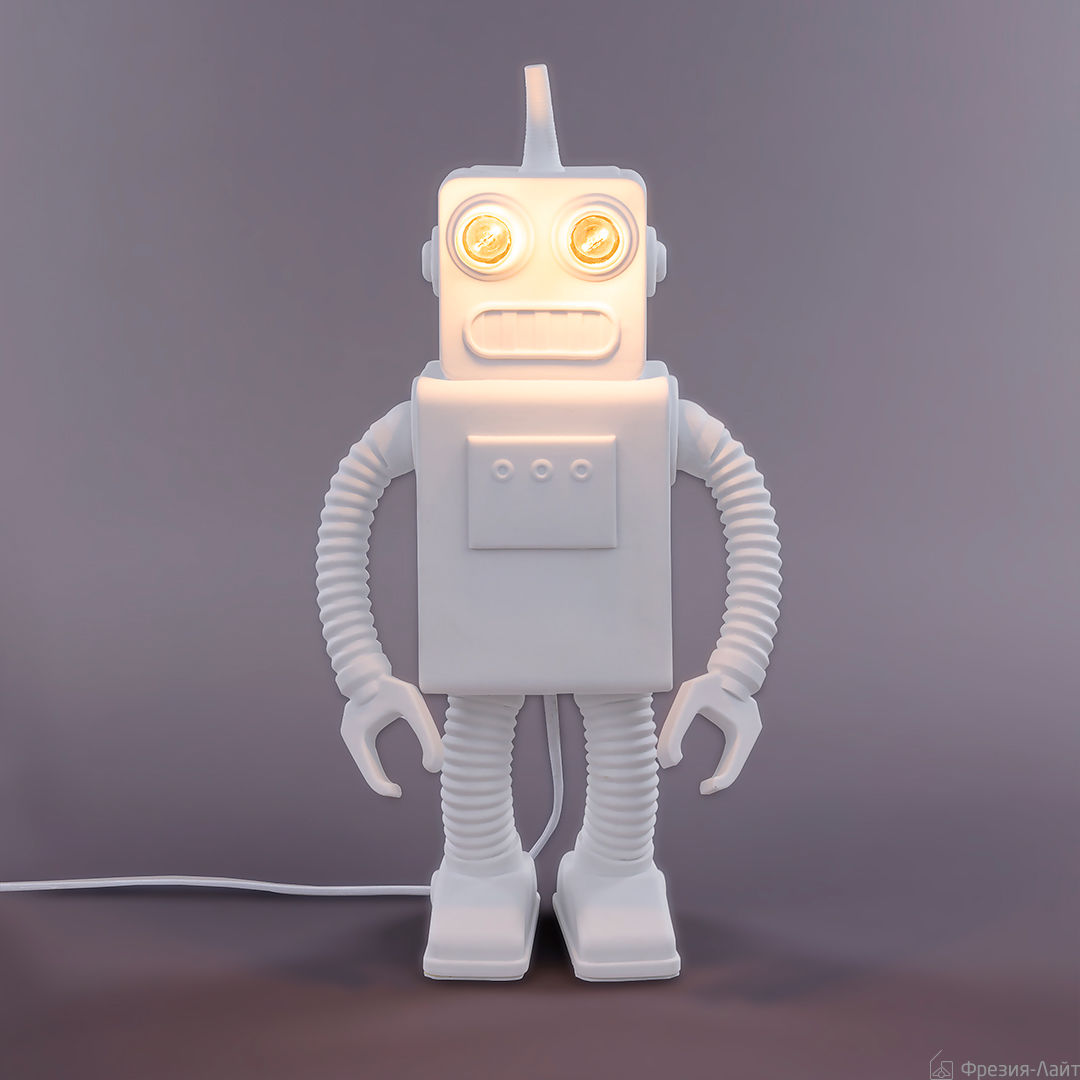Seletti 14710 Robot Lamp лампа настольная 121274