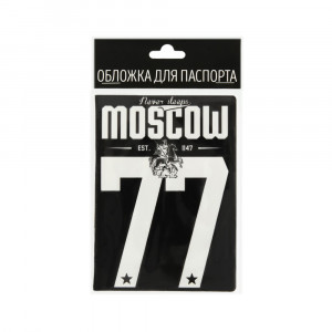 15107 Обложка для паспорта mix Miusli Moscow 77