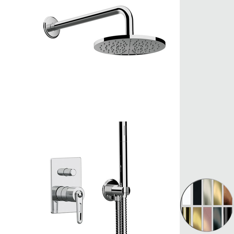 BY615GZO Душевой набор DANIEL RUBINETTERIE Brooklyn - Вид №1