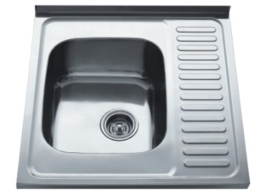 HB6060-60 Кухонная мойка , полированная сталь Haiba 