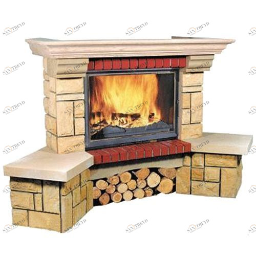 Каминная облицовка Bella Italia MARTA угловая 1831