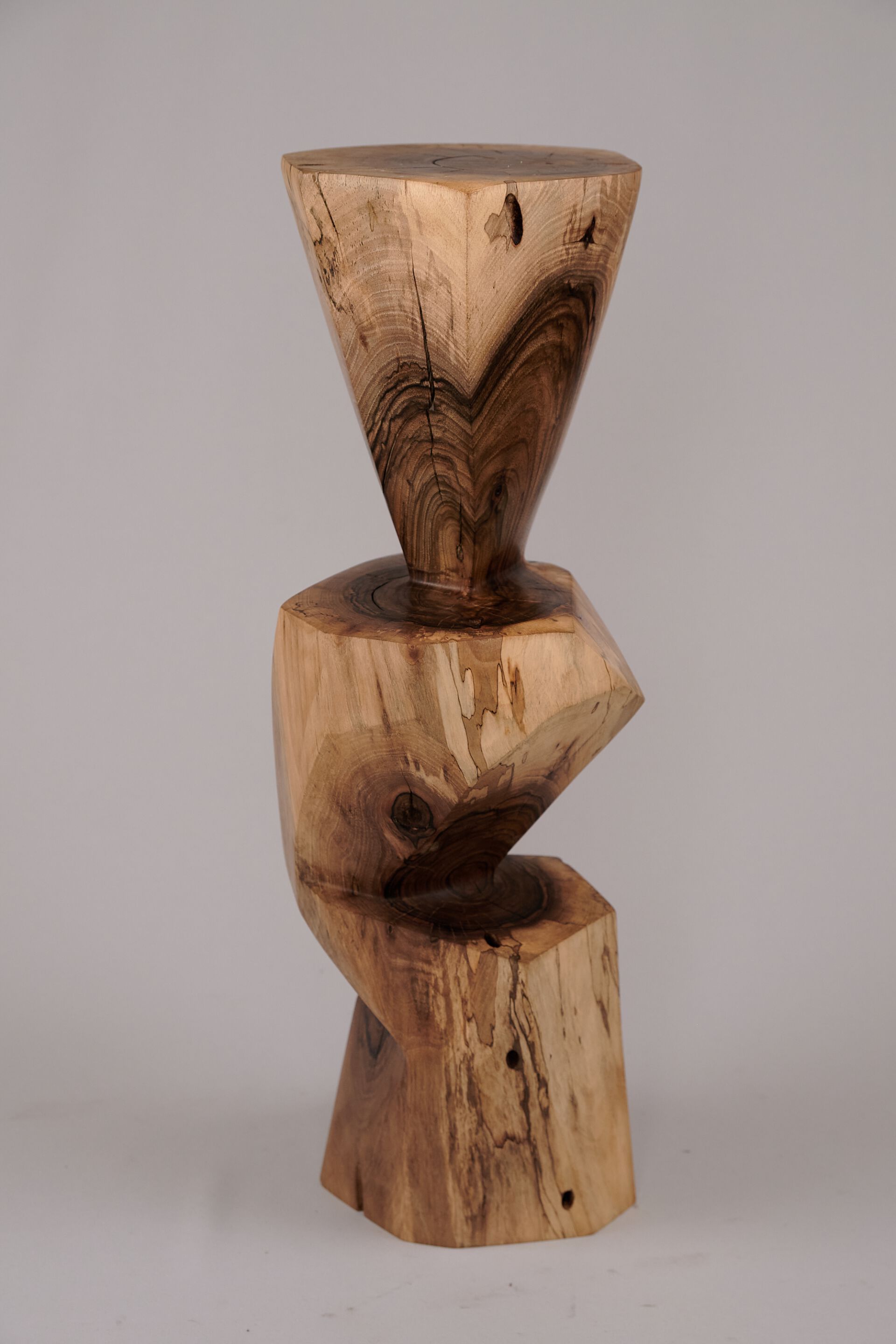 Высокий журнальный столик из грецкого ореха Logniture Leszy ARCH-00141295 - Вид №3