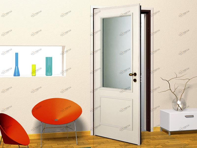 TORTEROLO & RE Входная дверь со стеклянными панелями sun-id-1482907