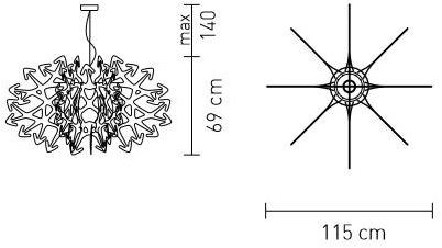 Slamp Подвесной светильник Devil sun-id-1507214 - Вид №3