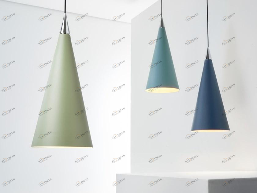 ZAVA Светодиодная подвесная лампа из железа Jeena sun-id-1364046