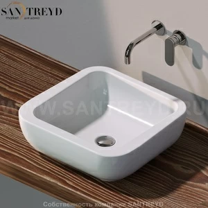 CM51A9016 Накладная раковина на столешницу  прямоугольная Ceramica Flaminia Como